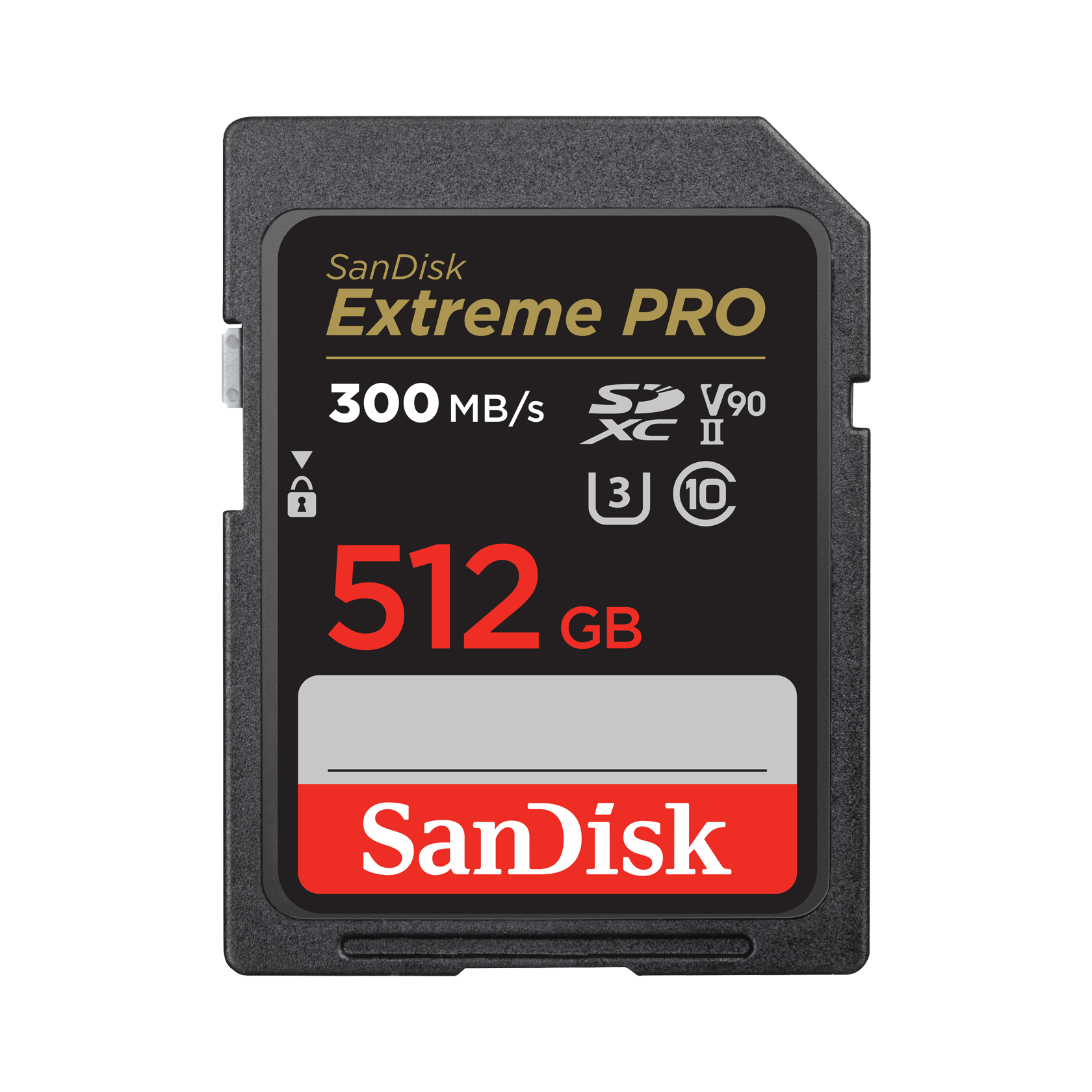 SanDisk Extreme PRO SDXCâ„¢ UHS-Il - 512GB Memory Card - SDSDXDK-512G-GN4IN