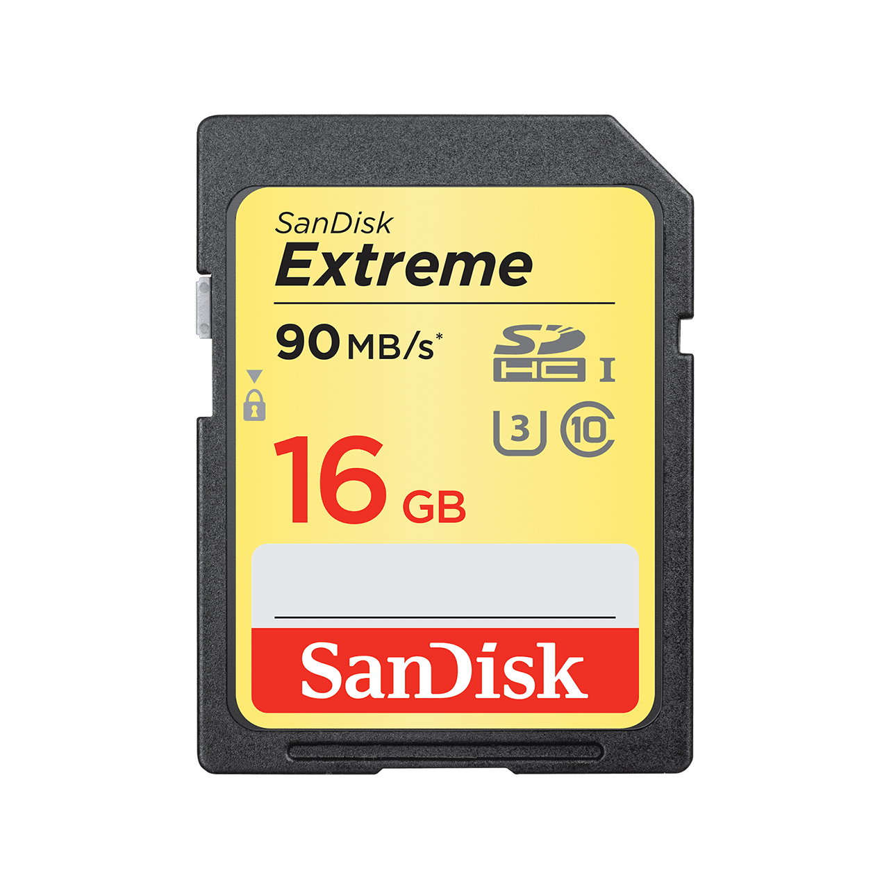 SanDisk Extreme SDHC 90MB/s UHS-I Memory Card - 16GB - Image1