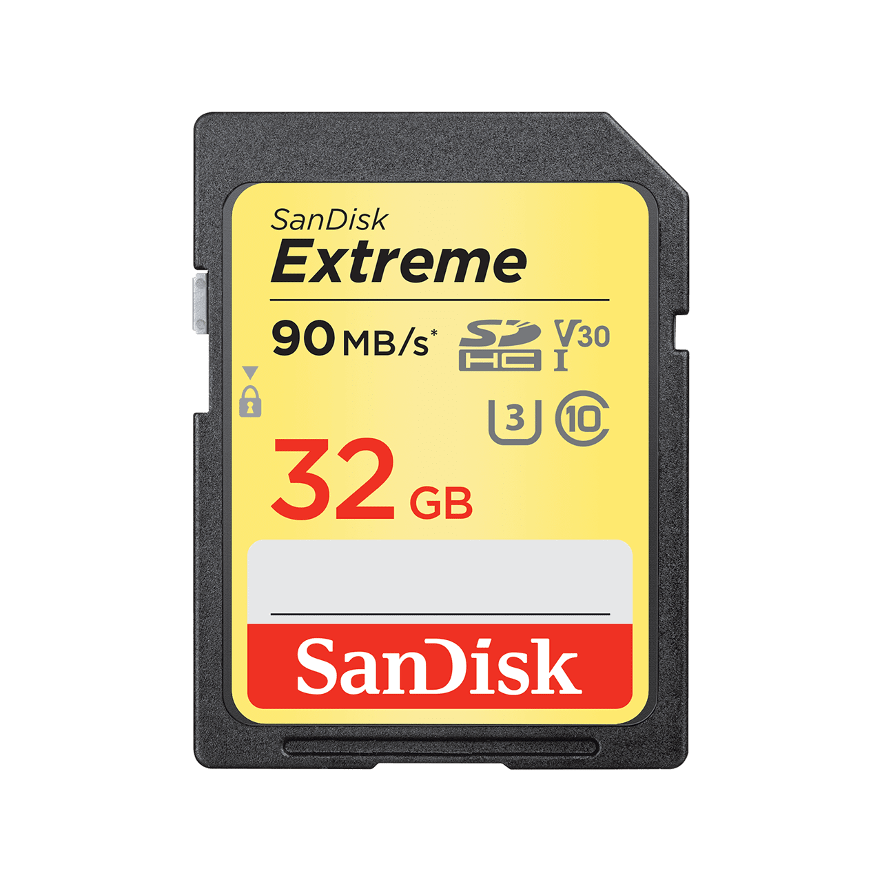 SanDisk Extreme SDHC 90MB/s UHS-I Memory Card - 32GB - Image1