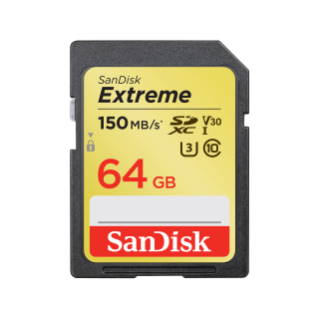 64GB SanDisk Extreme SD UHS I Western Digital