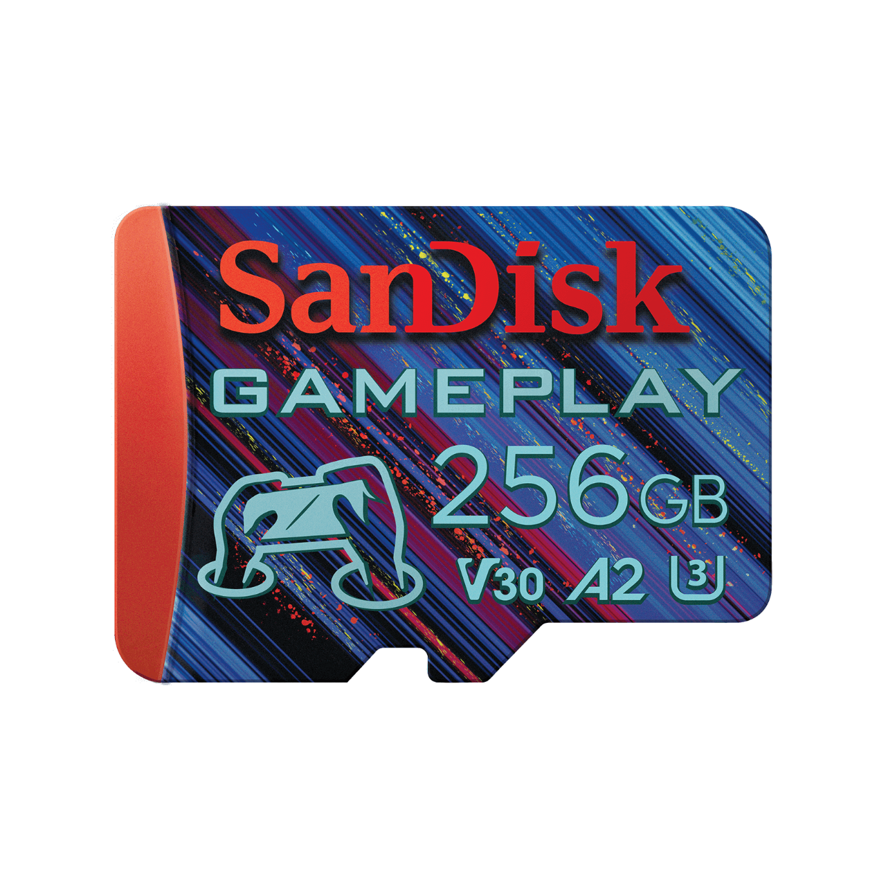 256GB SanDisk GamePlay microSD Card for Mobile and Handheld Console Gaming Western Digital