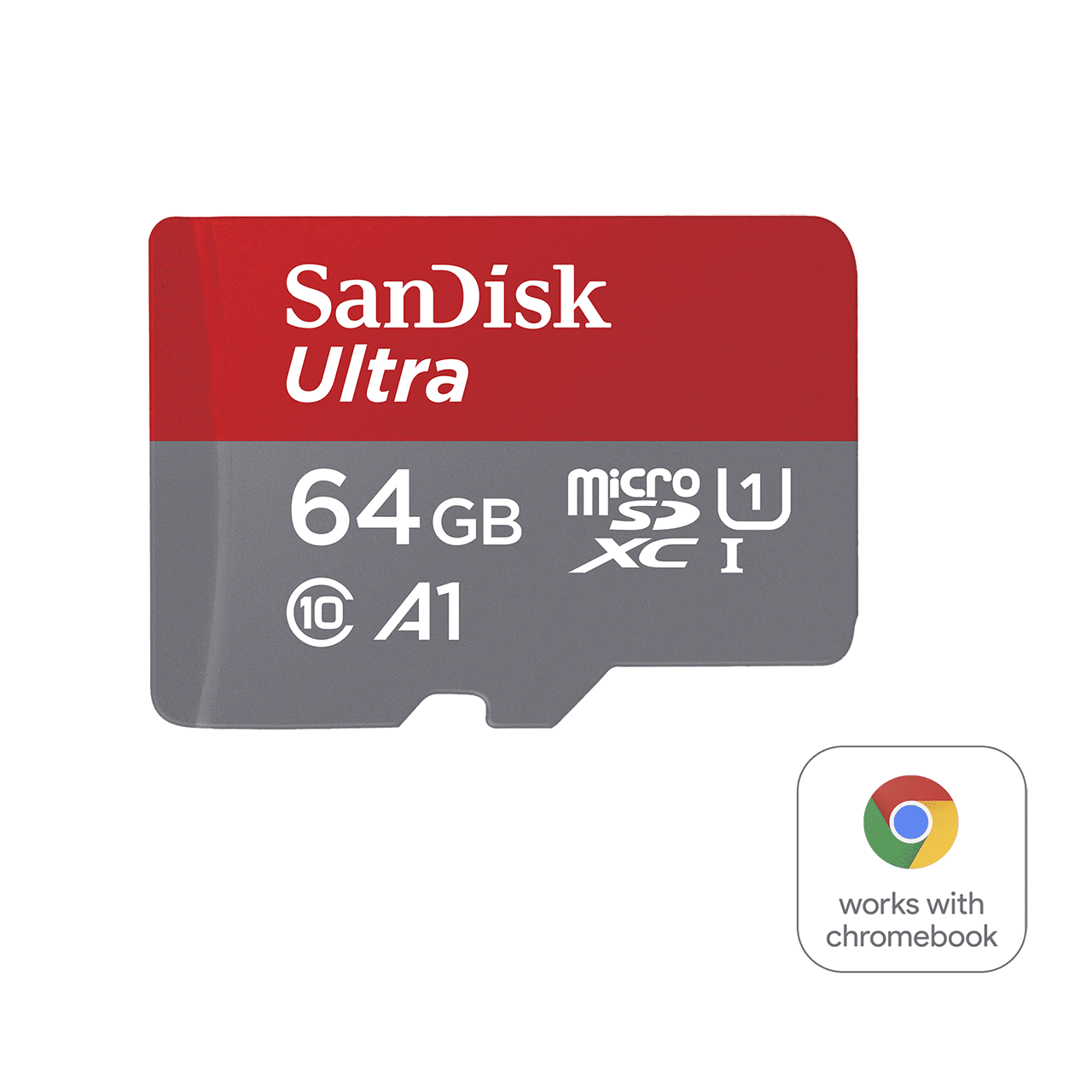 SanDisk Ultra® microSDXC™ UHS-I Card with Adapter - 64GB - Image1