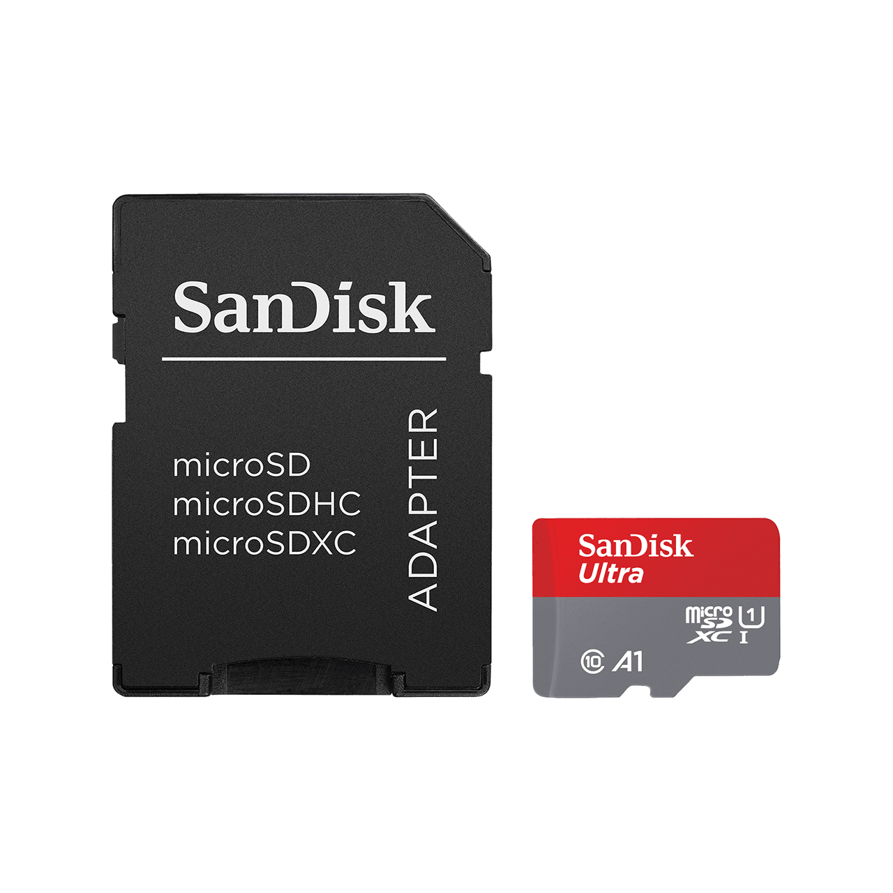 SanDisk Tarjeta de memoria Ultra microSDXC UHS-I de 256 GB con adaptador,  hasta 150 MB/s, C10, U1, Full HD, A1, tarjeta MicroSD - SDSQUAC-256G-GN6MA