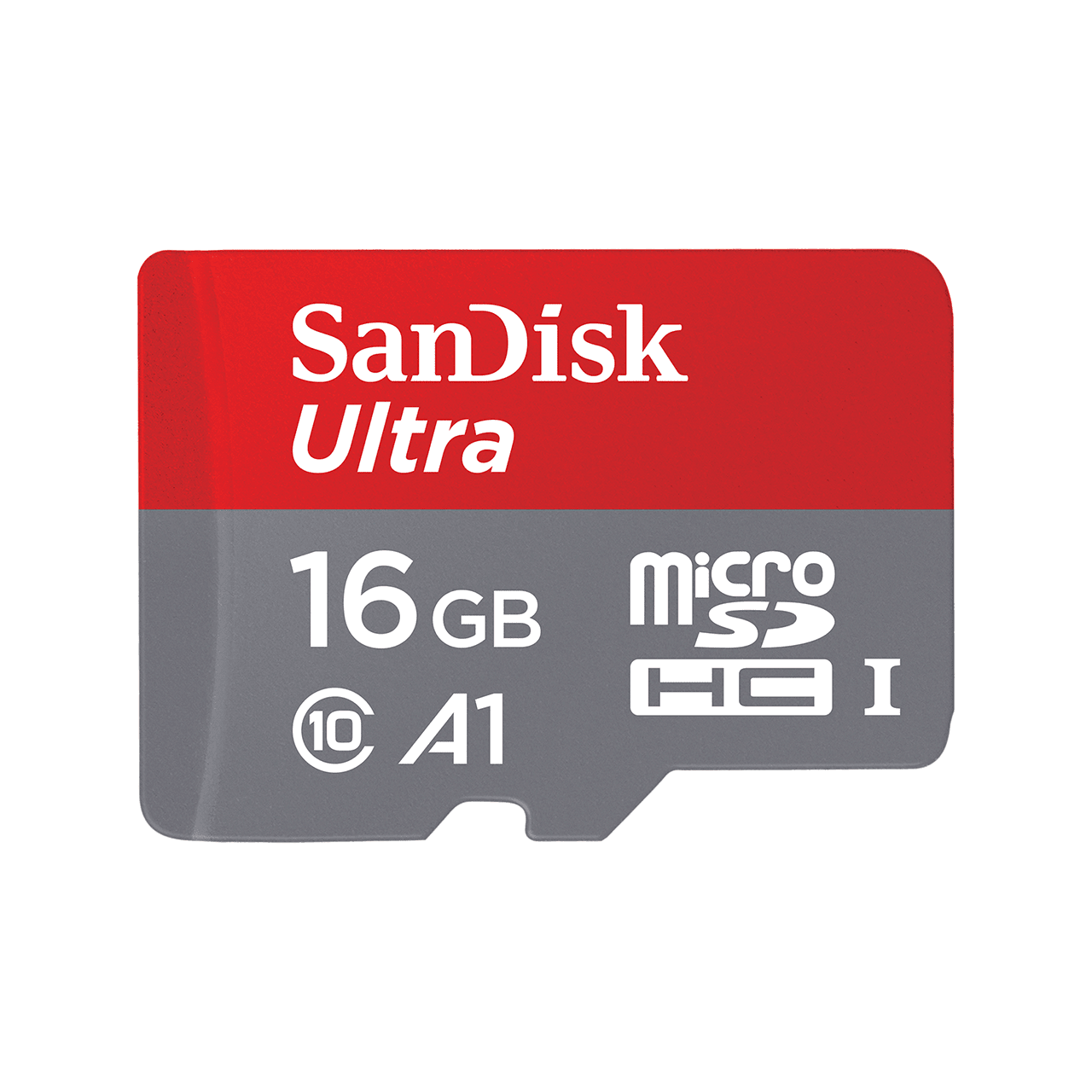 SanDisk Ultra® microSDHC™ UHS-I Card with Adapter - 16GB - Image1