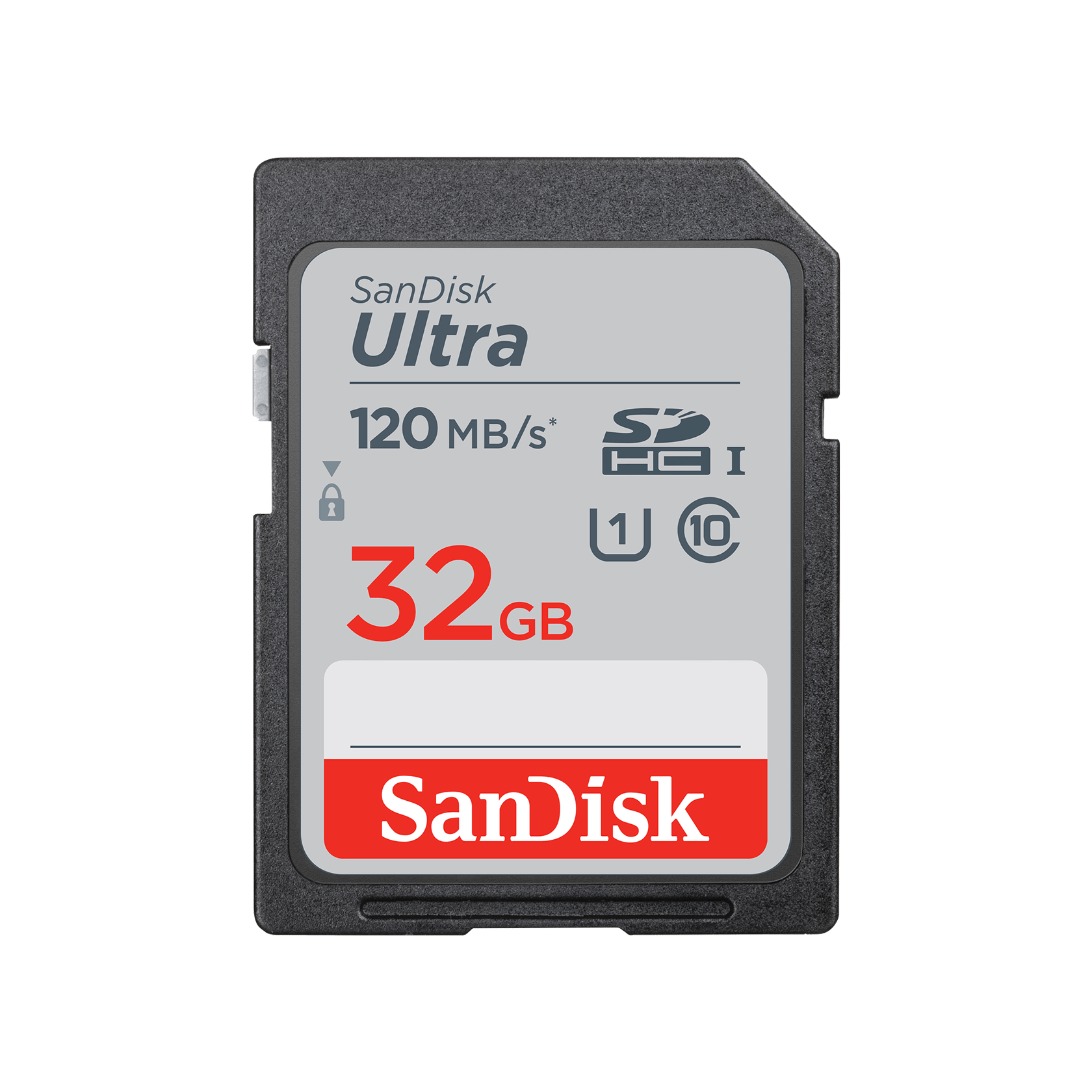 SanDisk UltraÂ® SDHCâ„¢ UHS-I Memory Card - 32GB - SDSDUN4-032G-GN6IN