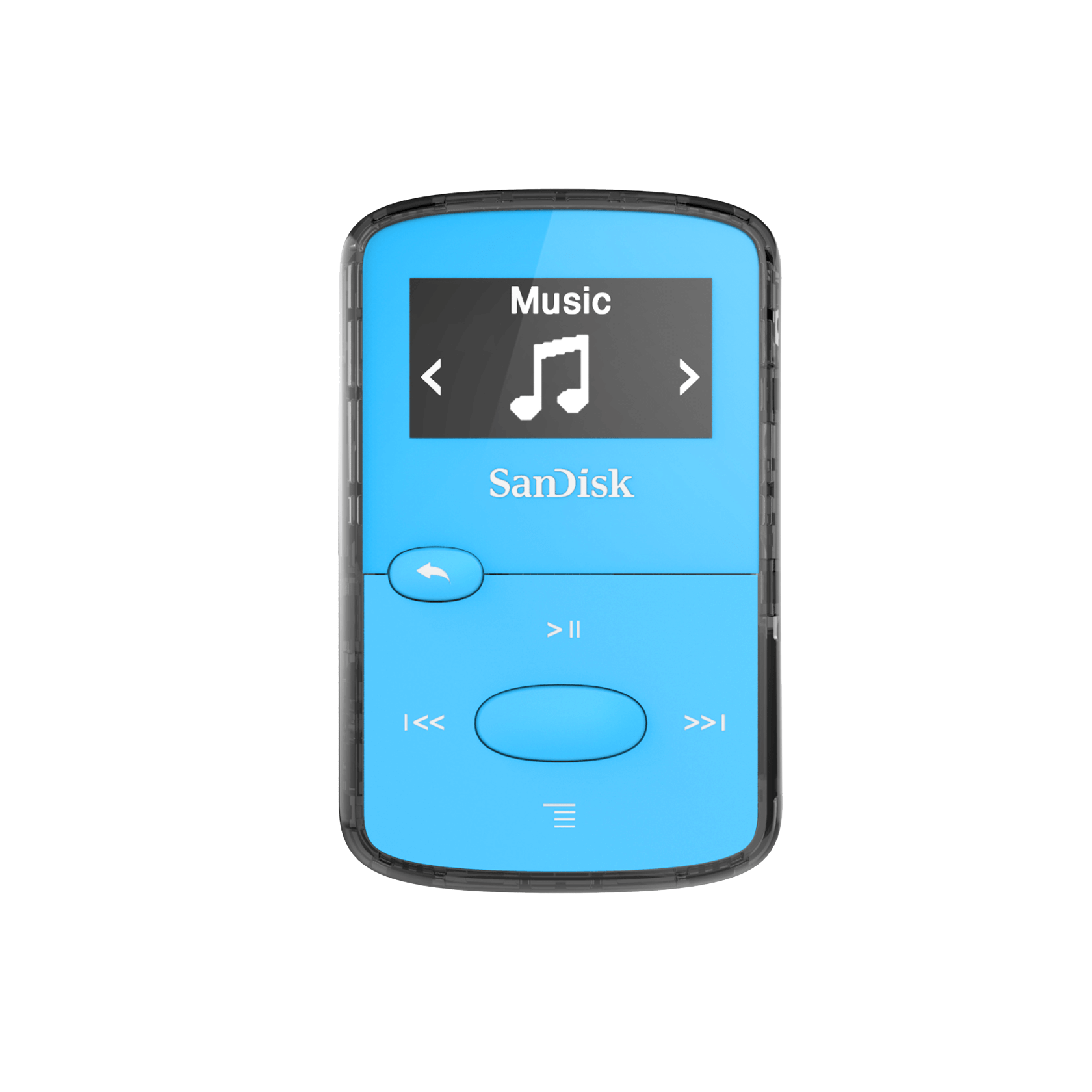 SanDisk Clip Jam MP3 Player 8GB, Blue - SDMX26-008G-E46B