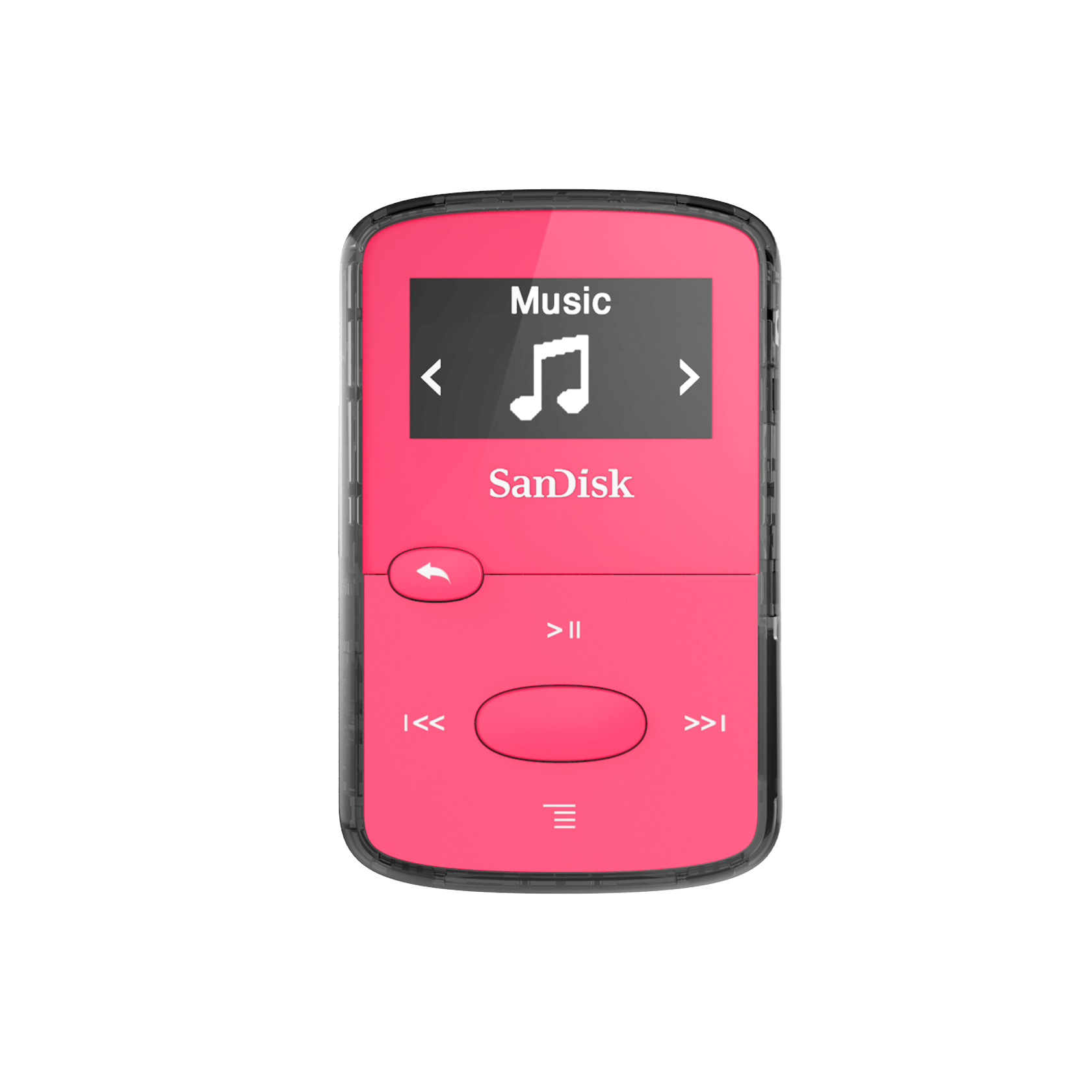 SanDisk Clip Jam MP3 Player 8GB, Pink - SDMX26-008G-E46P
