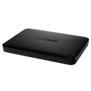 WD Easystore Portable USB 3.0 External Hard Drive HDD (1 TB to 5