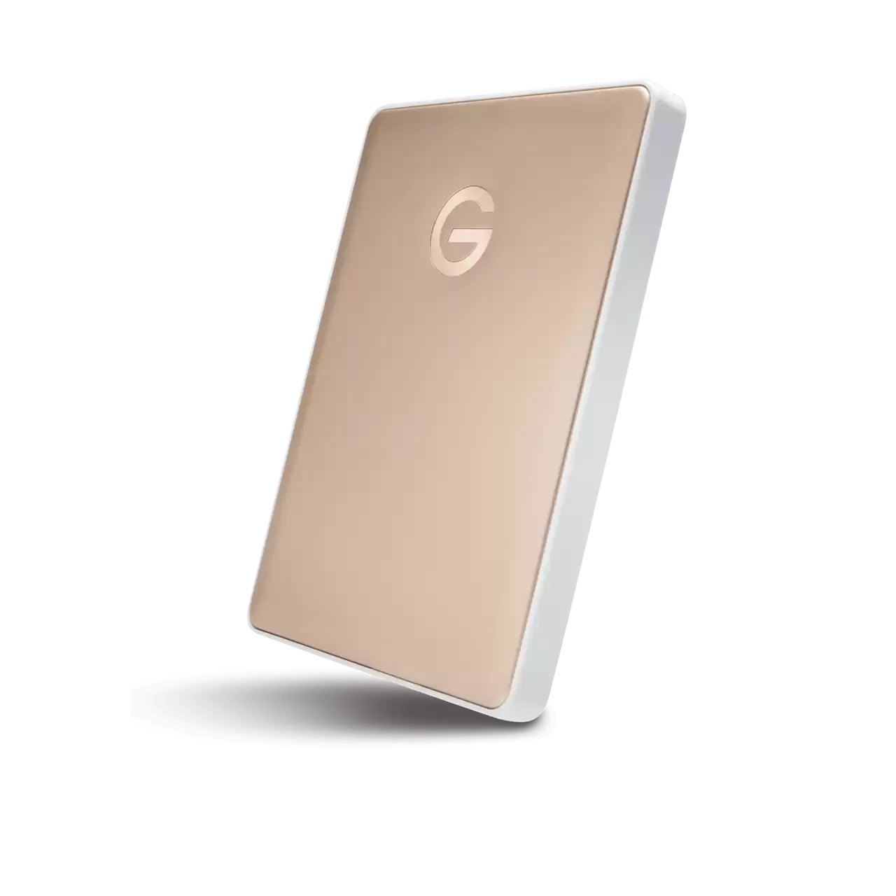 G-Drive Mobile USB C Gold Hero Packaging- Zoom Image