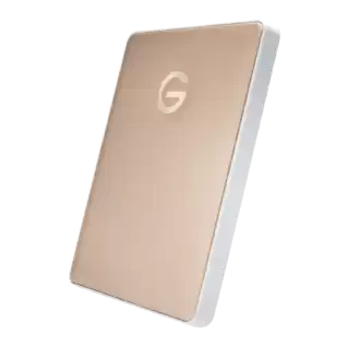 G-Drive Mobile USB C Gold Front 