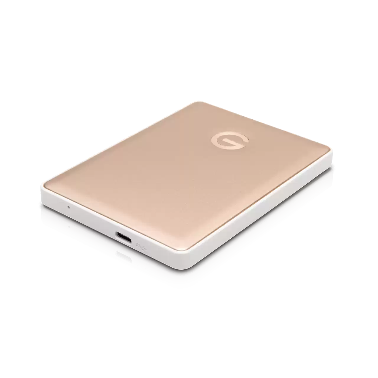 G-Drive Mobile USB C Gold Hero Down- Zoom Image