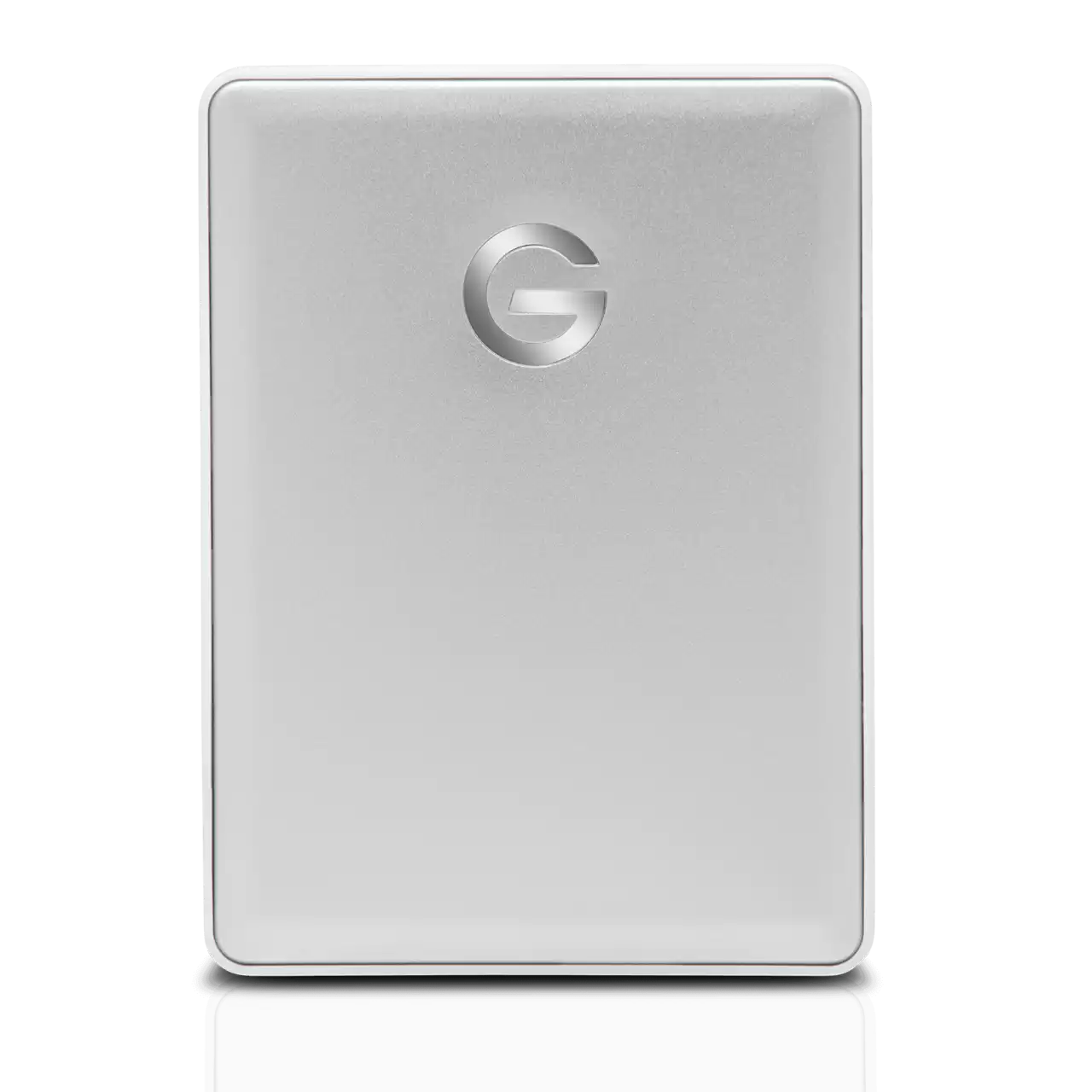 G Drive Mobile USB-C 2TB Silver Front- Zoom Image