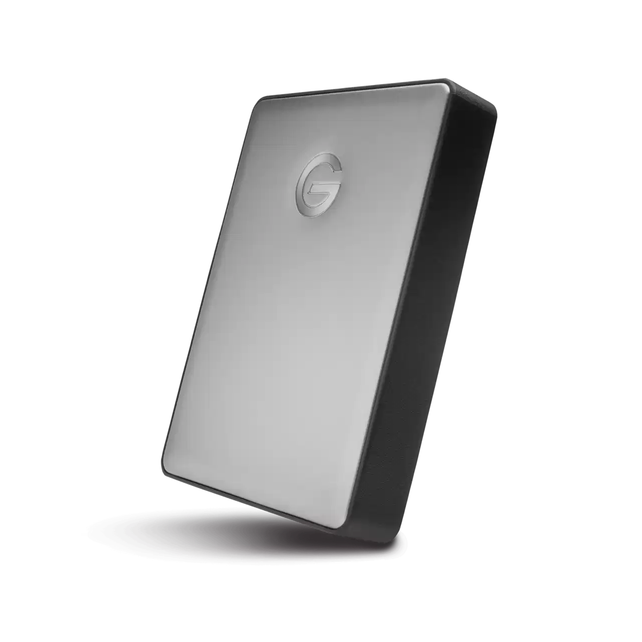 G Drive Mobile USB-C 4TB Space Grey Hero Left angled- Zoom Image