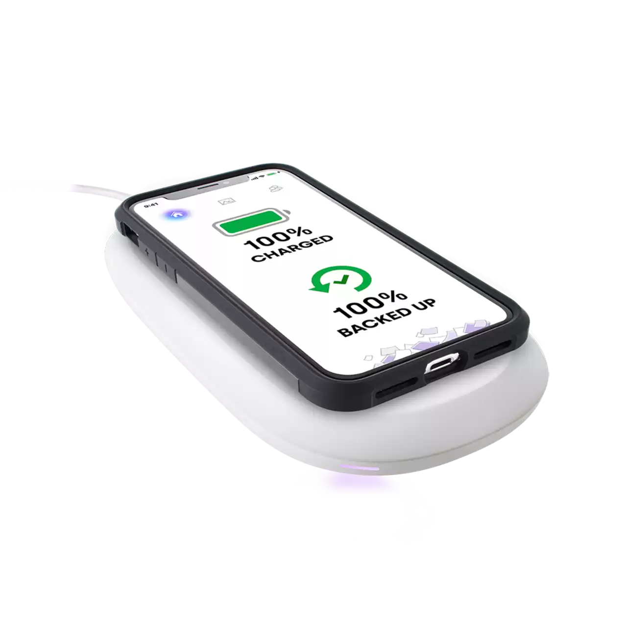 iXpand Wireless charger Darkwing Studio right angled1- Zoom Image