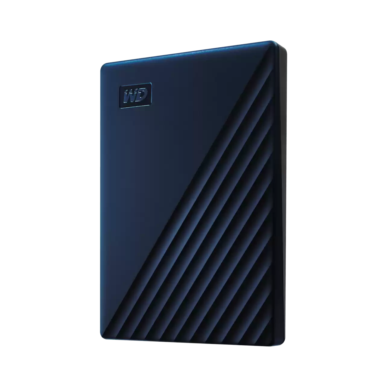 MyPassport for Mac 1-2TB Midnight Blue Left Angled- Zoom Image