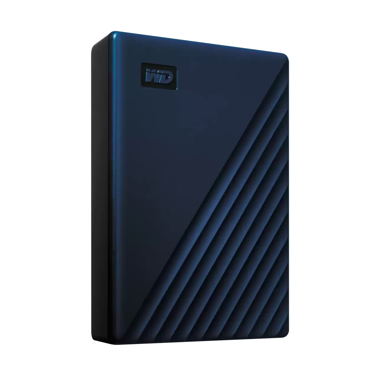MyPassport for Mac 4-5 TB Midnight Blue Right Angled- Zoom Image