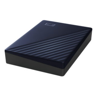 MyPassport for Mac 4-5 TB Midnight Blue Overhead