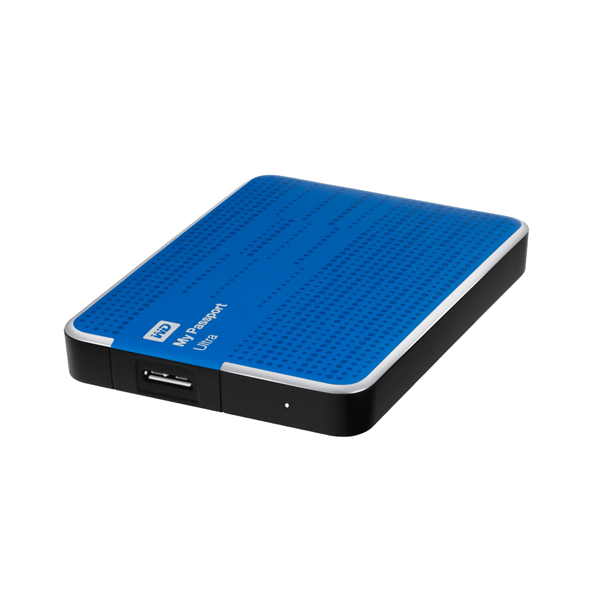 My Passport Ultra 2014 USB 3.0 HDD Recertified Blue Angled