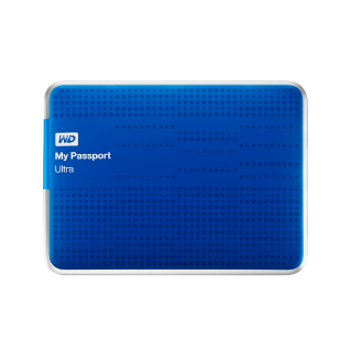 My Passport Ultra 2014 USB 3.0 HDD Recertified Blue Front