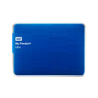 My Passport Ultra 2014 USB 3.0 HDD Recertified Blue Front