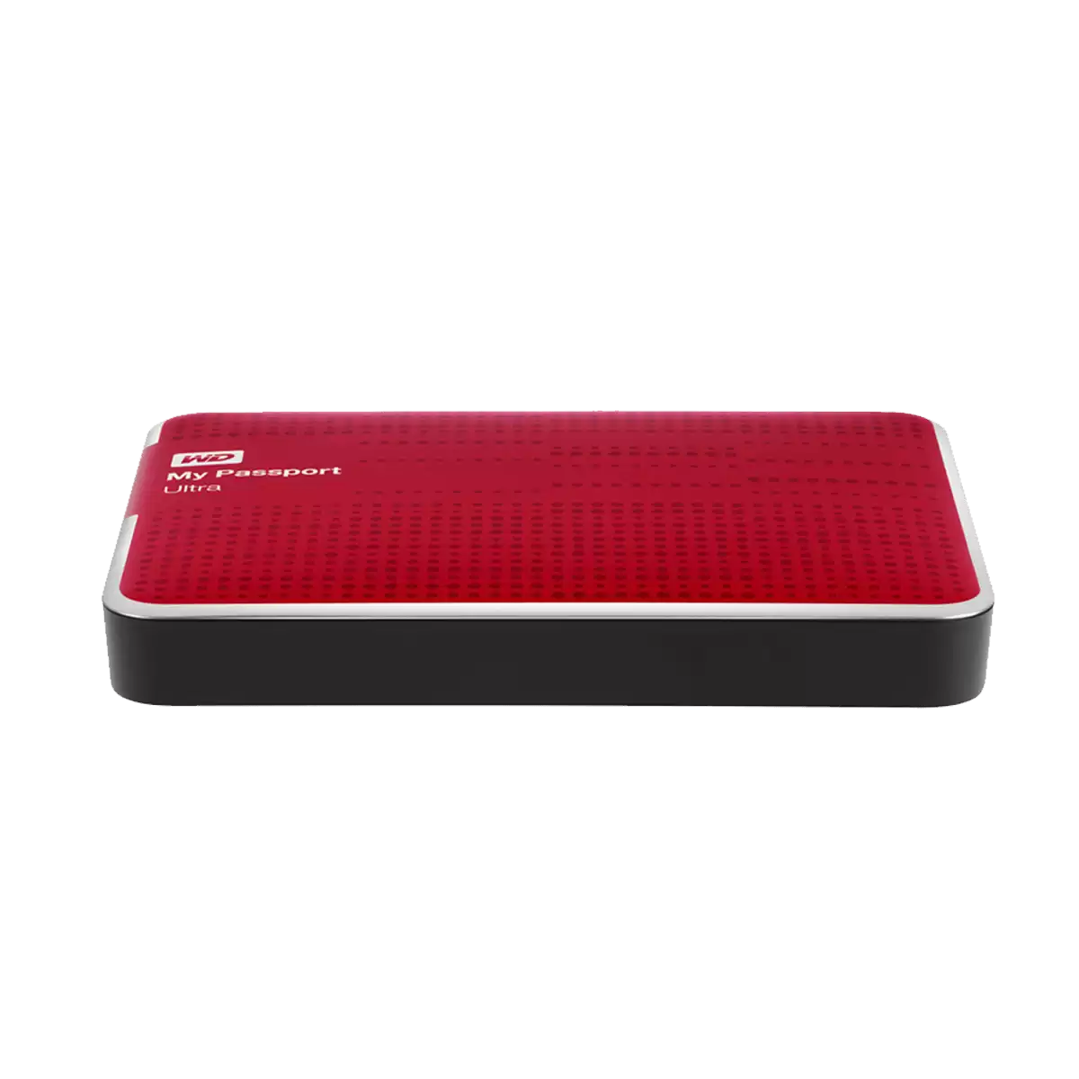 My Passport Ultra 2014 USB 3.0 HDD Recertified Red Angled- Zoom Image