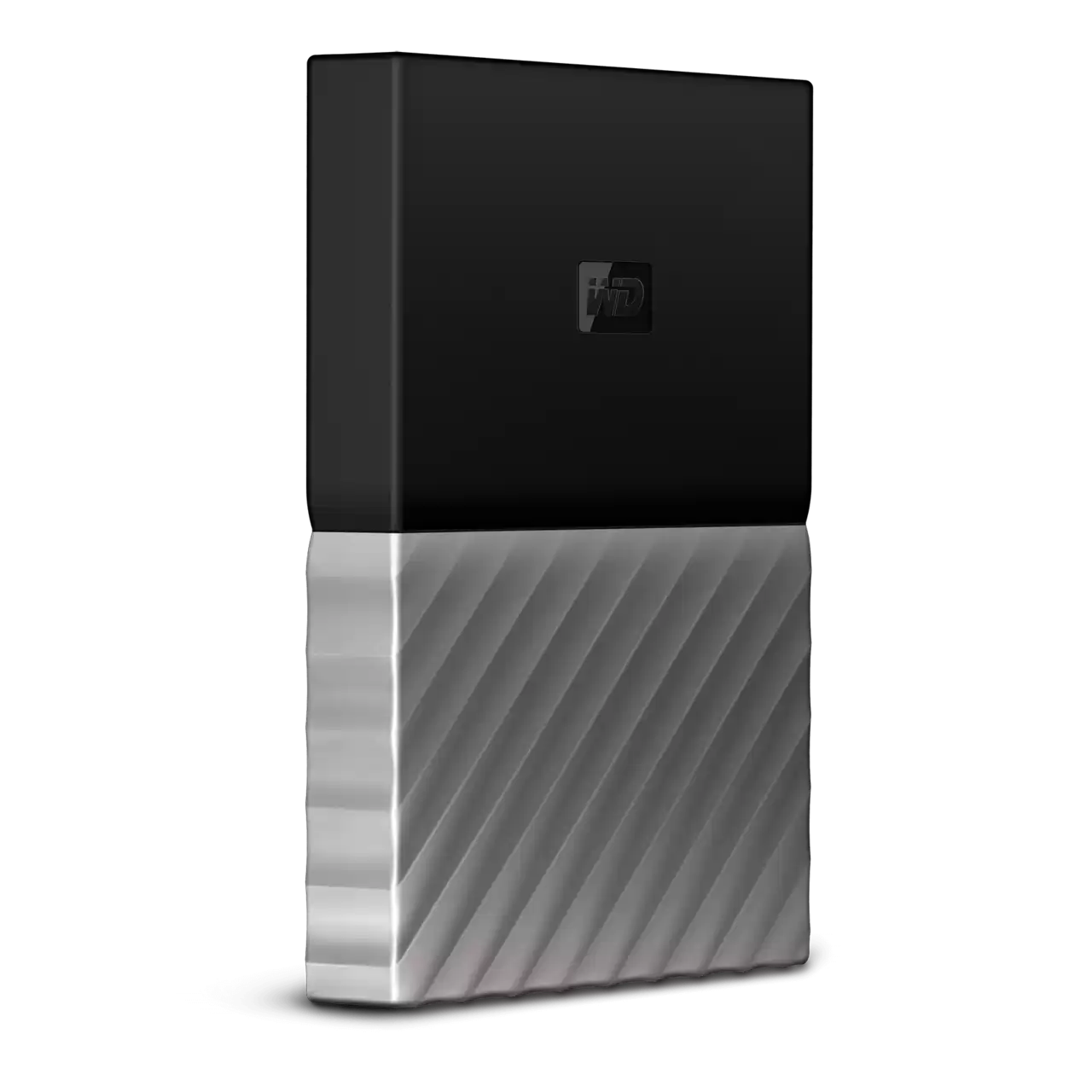 MyPassport Ultra Gunmetal Left Angled - Zoom Image