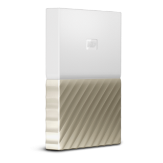 My Passport Ultra USB 1-2TB Gold Left