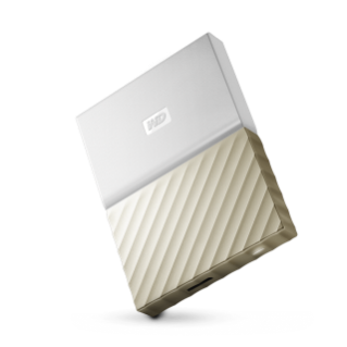 My Passport Ultra USB 1-2TB Gold Packaging