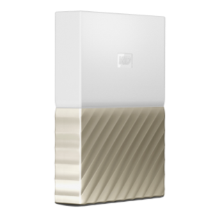 My Passport Ultra USB 3-4TB Gold Left