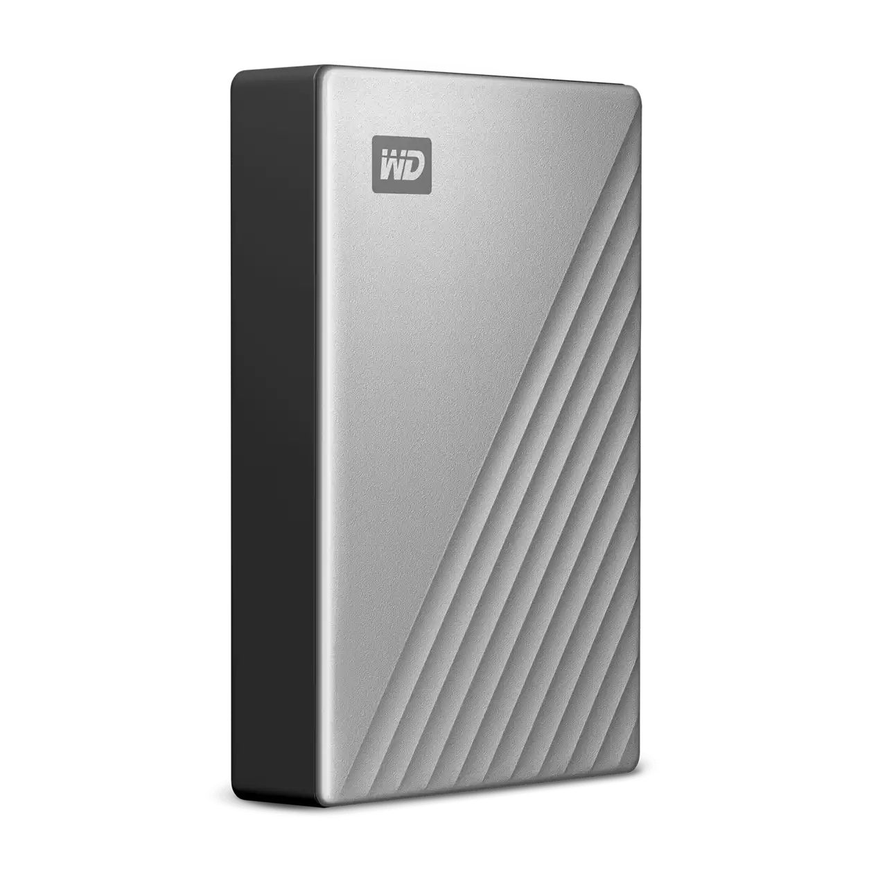 My Passport Ultra for Mac 4TB Silver Left- Zoom Image