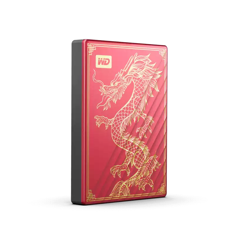 2TB My Passport Ultra, Limited Edition Dragon Western Digital