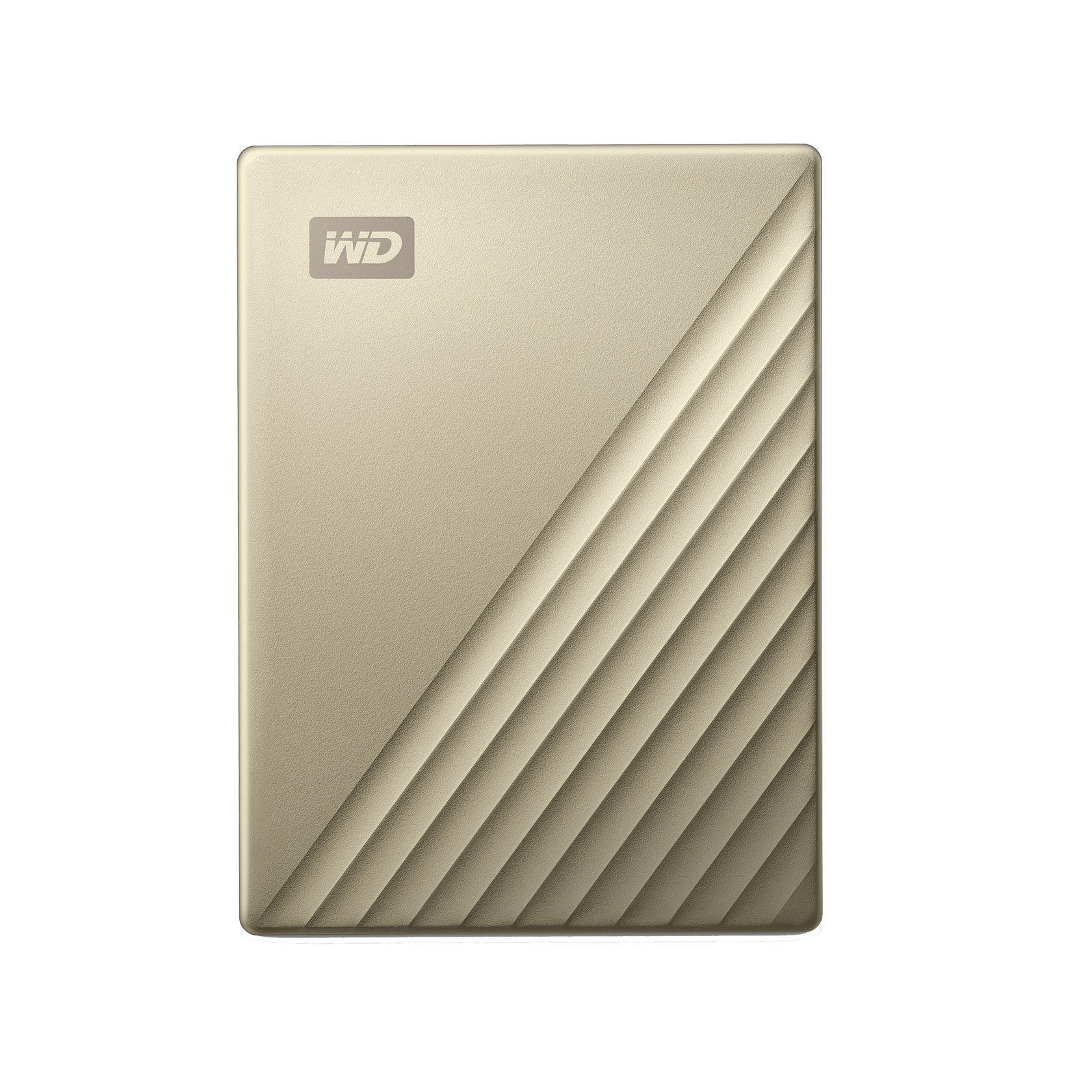 Image of WD 4TB My Passport Ultra, Gold (Recertified) - RWDBFTM0040BGD-WESN