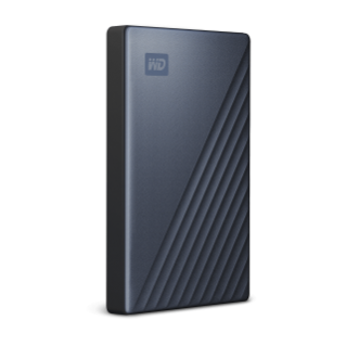 My Passport Ultra Blue Right Angled