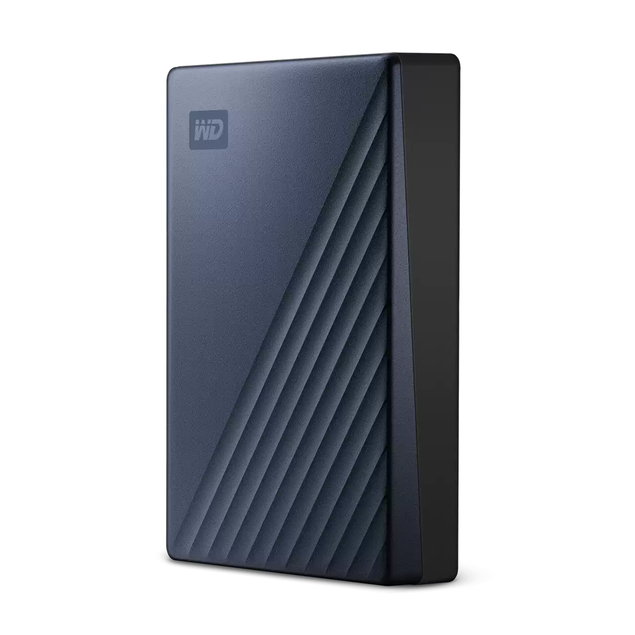 My Passport Ultra 4TB Blue Right Angled- Zoom Image