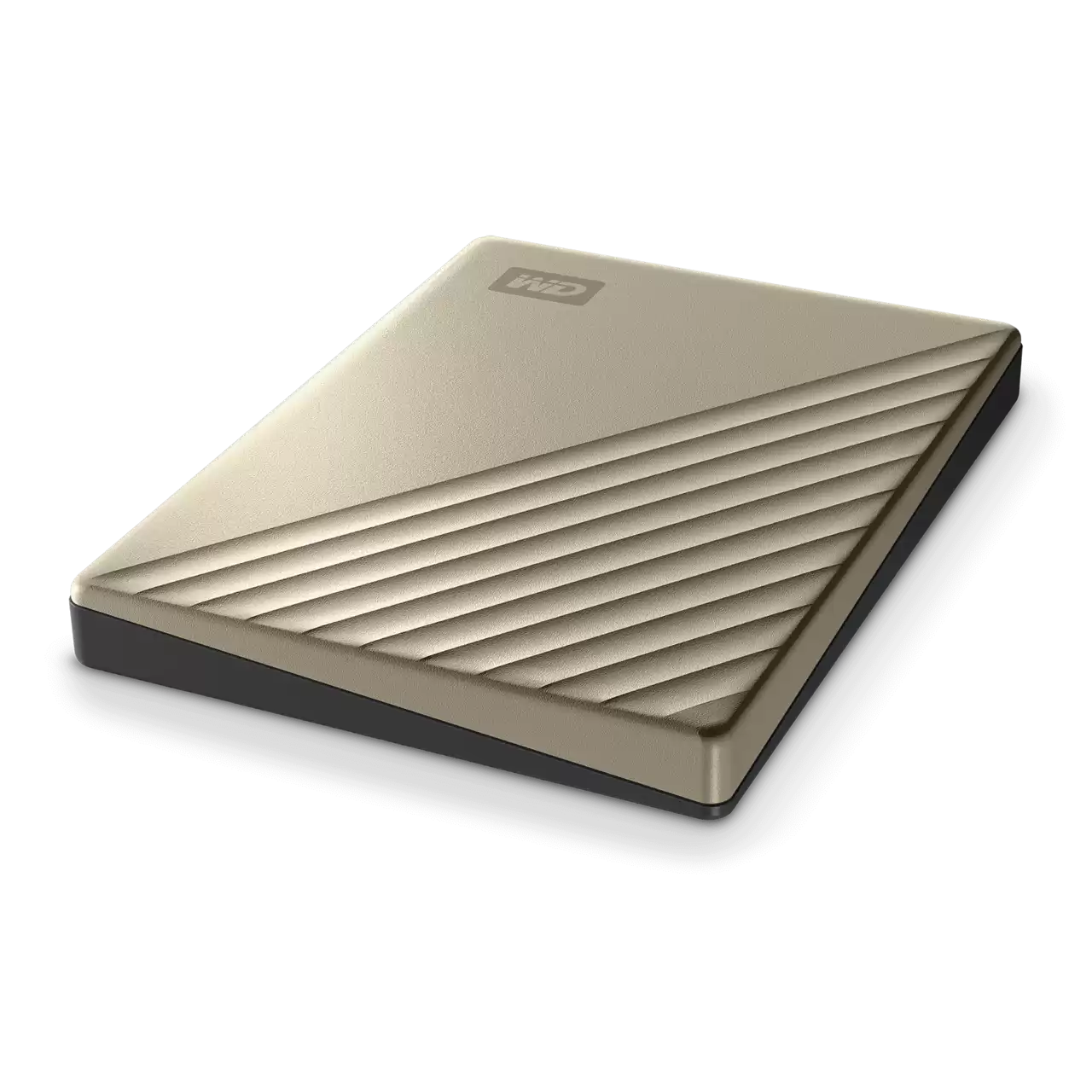 My Passport Ultra 1-2TB Gold Angled- Zoom Image