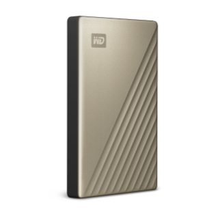 My Passport Ultra 1-2TB Gold Left