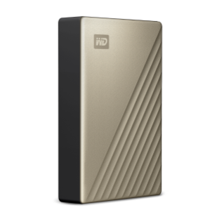My Passport Ultra 4-5TB Gold Left