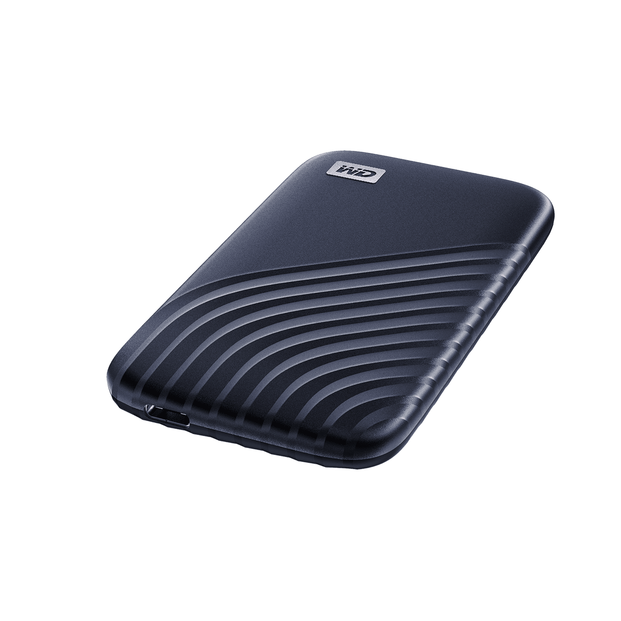 My Passport USB 3.2 SSD Midnight Blue Overhead