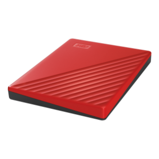 MyPassport-1-2TB Red Overhead