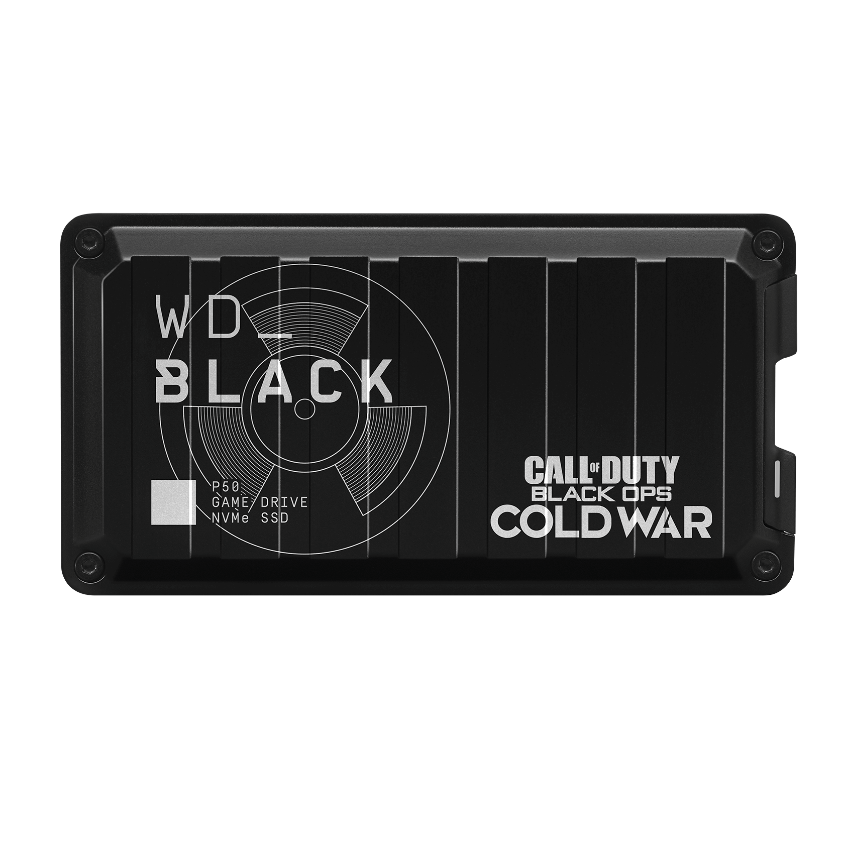 WD_BLACK™ Call Of Duty®: Black Ops Cold War Special Edition P50 Portable Game Drive NVMe™ SSD - WDBAZX0010BBK-WESN