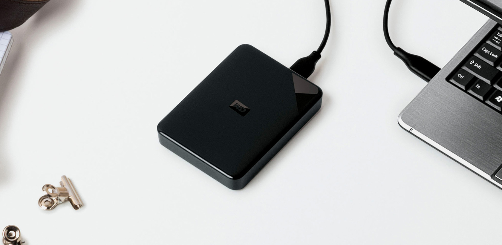 WD 1TB Elements SE Portable External Hard Drive HDD-WDBEPK0010BBK-WESN - Picture 5 of 6