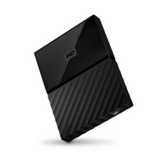 My Passport Black 2018 Packaging Tilted