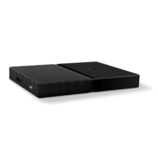 My Passport Black 2018 Side Angle Left