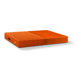 My Passport Orange 2018 Angled Side Left