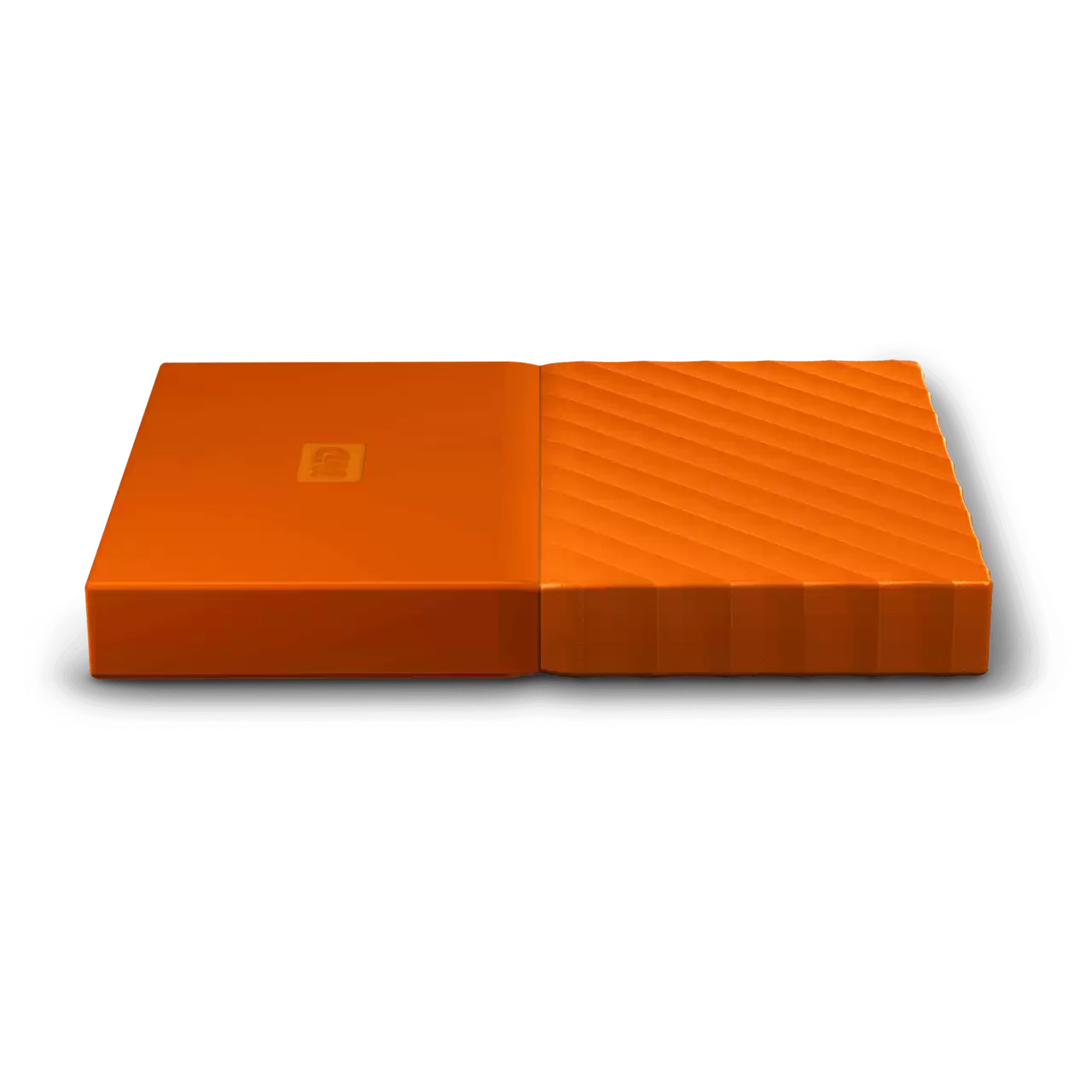 My Passport Orange 2018 Angled Side- Zoom Image