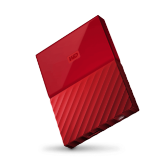 My Passport Red 2018 Packaging Tilted