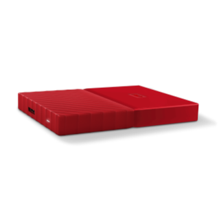 My Passport Red 2018 Angled Side Left