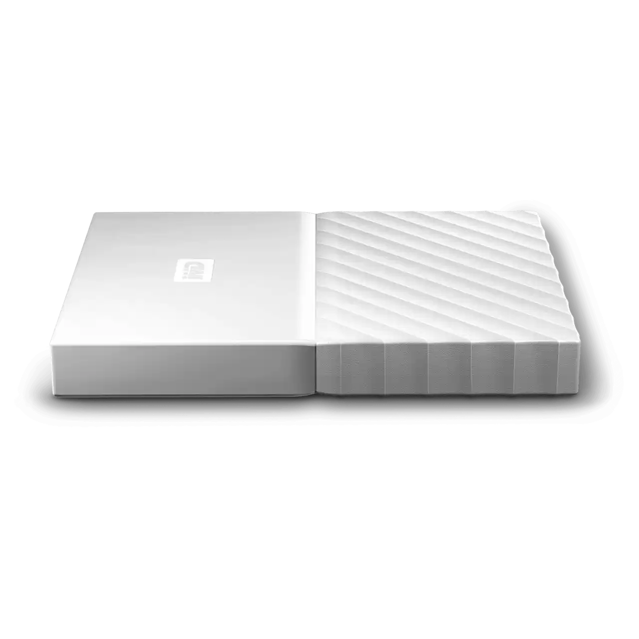 My Passport White 2018 Angled Side Left- Zoom Image