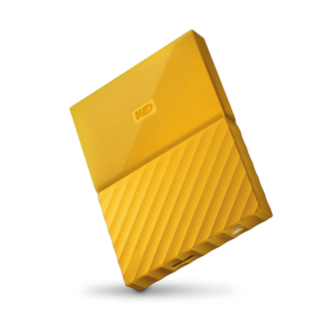My Passport Yellow 2018 Packaging Tilted