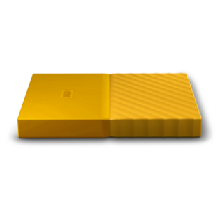 My Passport Yellow 2018 Angled Side Left